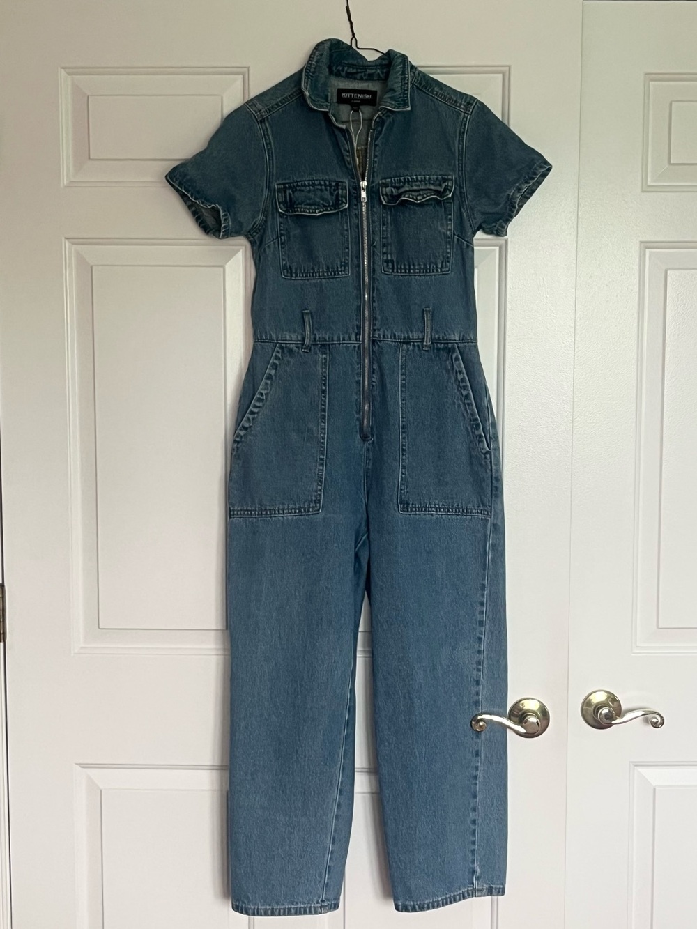 Blue Denim Jumpsuit
